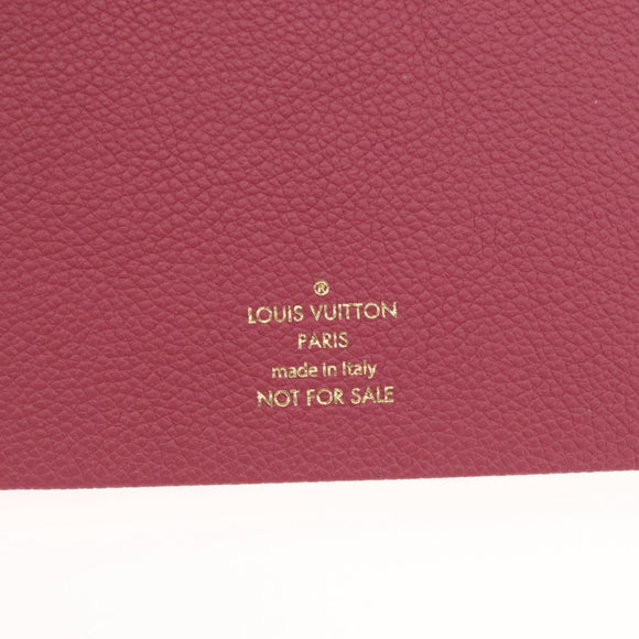 LOUIS VUITTON Monogram Vivienne Planner Pink LV Auth 174359M