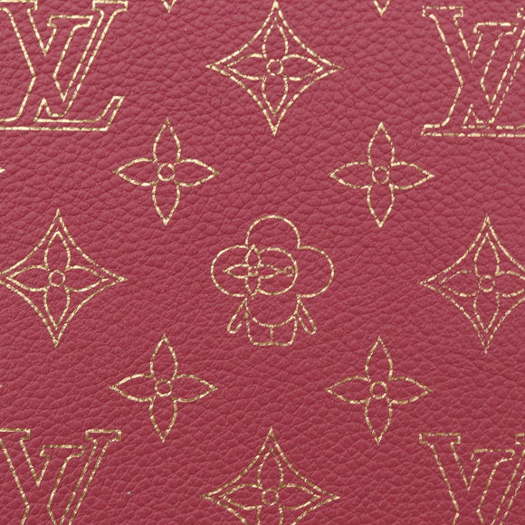 LOUIS VUITTON Monogram Vivienne Planner Pink LV Auth 174359M