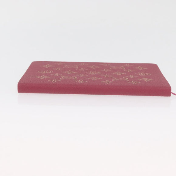 LOUIS VUITTON Monogram Vivienne Planner Pink LV Auth 174359M