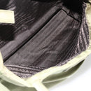 PRADA Hand Bag Nylon Green Silver Auth 174369-24