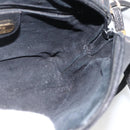 GUCCI Shoulder Bag Leather Black Gold 007 115 4916 Auth 174376-18