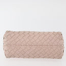 BOTTEGA VENETA INTRECCIATO Pouch Leather Pink Auth 174395-6