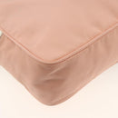 PRADA Shoulder Bag Nylon Pink Silver Auth 174397-17