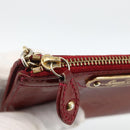 LOUIS VUITTON Vernis Pochette Cle NM Purse Rouge Grunadine M91737 LV Auth 174404-14