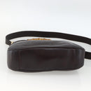 GUCCI Bamboo Hand Bag Leather 2way Brown Gold 001 1638 Auth 174410-5