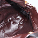 GUCCI Bamboo Hand Bag Leather 2way Brown Gold 001 1638 Auth 174410-20
