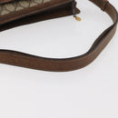 GUCCI GG Supreme Web Sherry Line Bag PVC Beige Gold 001 16 4085 Auth 174411-7
