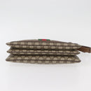 GUCCI GG Supreme Web Sherry Line Bag PVC Beige Gold 001 16 4085 Auth 174411-5