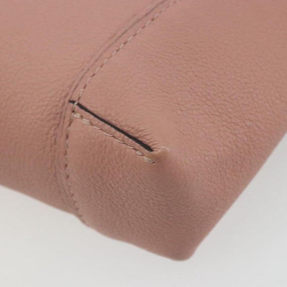 LOUIS VUITTON Parnasea Nano Lockit Hand Bag Leather Pink M61256 LV Auth 174420V