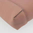 LOUIS VUITTON Parnasea Nano Lockit Hand Bag Leather Pink M61256 LV Auth 174420V-19