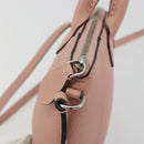 LOUIS VUITTON Parnasea Nano Lockit Hand Bag Leather Pink M61256 LV Auth 174420V-21