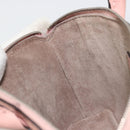 LOUIS VUITTON Parnasea Nano Lockit Hand Bag Leather Pink M61256 LV Auth 174420V-24