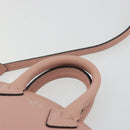 LOUIS VUITTON Parnasea Nano Lockit Hand Bag Leather Pink M61256 LV Auth 174420V-14