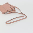 LOUIS VUITTON Parnasea Nano Lockit Hand Bag Leather Pink M61256 LV Auth 174420V-8