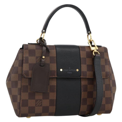 LOUIS VUITTON Damier Ebene Bond Street BB Hand Bag 2way N41073 LV Auth 174427SAV