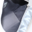 Christian Dior Rango 22 Shoulder Bag PVC Canvas Gray Silver Auth 174428SAM-20