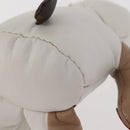 LOUIS VUITTON Bear Stuffed Leather White Beige LV Auth 174433SM-16
