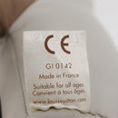 LOUIS VUITTON Bear Stuffed Leather White Beige LV Auth 174433SM-11