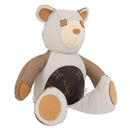 LOUIS VUITTON Bear Stuffed Leather White Beige LV Auth 174433SM-1