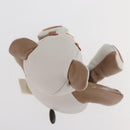 LOUIS VUITTON Bear Stuffed Leather White Beige LV Auth 174433SM-6