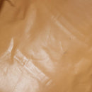 CELINE Macadam Canvas Boston Bag PVC Leather Brown Gold Auth 174436-11