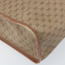 GUCCI Micro GG Supreme Web Sherry Line Shoulder Bag PVC Beige Gold Auth 174437-16