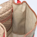 GUCCI Micro GG Supreme Web Sherry Line Shoulder Bag PVC Beige Gold Auth 174437-19