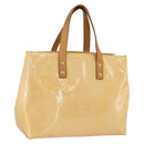 LOUIS VUITTON Monogram Vernis Reade PM Tas Marshmallow Roze M91306 Auth 174440-1