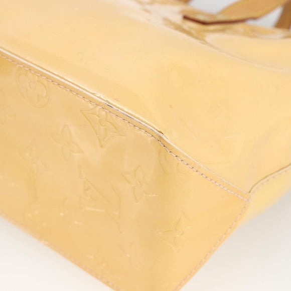 LOUIS VUITTON Monogram Vernis Reade PM Tas Marshmallow Roze M91306 Auth 174440