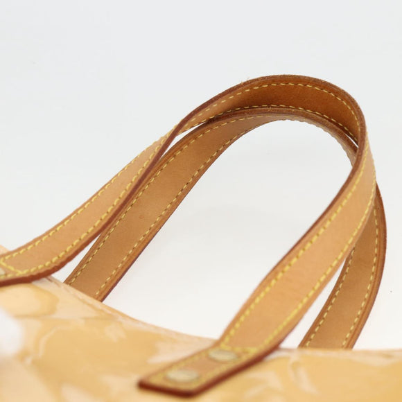 LOUIS VUITTON Monogram Vernis Reade PM Tas Marshmallow Roze M91306 Auth 174440