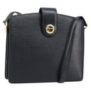 LOUIS VUITTON Epi Capuchin Shoulder Bag Black M52342 LV Auth 174442-1