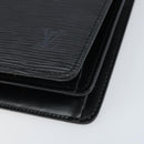 LOUIS VUITTON Epi Capuchin Shoulder Bag Black M52342 LV Auth 174442-10