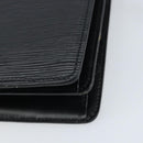 LOUIS VUITTON Epi Capuchin Shoulder Bag Black M52342 LV Auth 174442-12