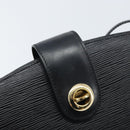 LOUIS VUITTON Epi Capuchin Shoulder Bag Black M52342 LV Auth 174442-15