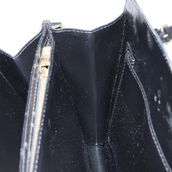 LOUIS VUITTON Epi Capuchin Shoulder Bag Black M52342 LV Auth 174442
