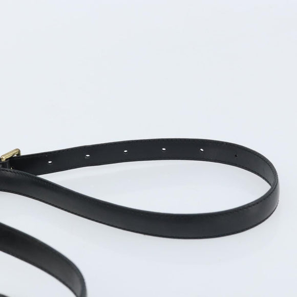 LOUIS VUITTON Epi Capuchin Shoulder Bag Black M52342 LV Auth 174442