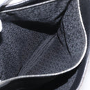 CELINE C Macadam Canvas Tote Bag Black Silver Auth 174445-23