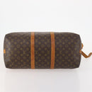 LOUIS VUITTON Monogram Keepall Bandouliere 50 Boston Bag M41416 LV Auth 174446-5