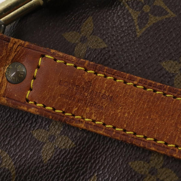 LOUIS VUITTON Monogram Keepall Bandouliere 50 Boston Bag M41416 LV Auth 174446
