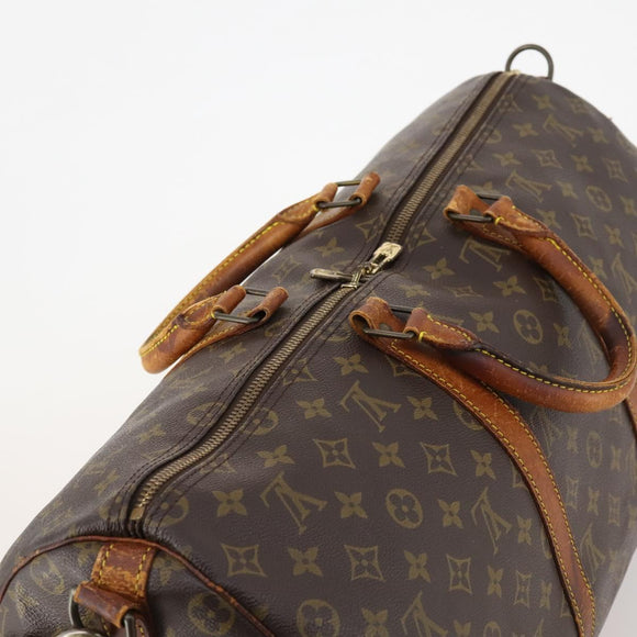 LOUIS VUITTON Monogram Keepall Bandouliere 50 Boston Bag M41416 LV Auth 174446
