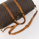 LOUIS VUITTON Monogram Keepall Bandouliere 50 Boston Bag M41416 LV Auth 174446-7