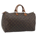 LOUIS VUITTON Monogram Speedy 40 Hand Bag M41522 LV Auth 174447-1