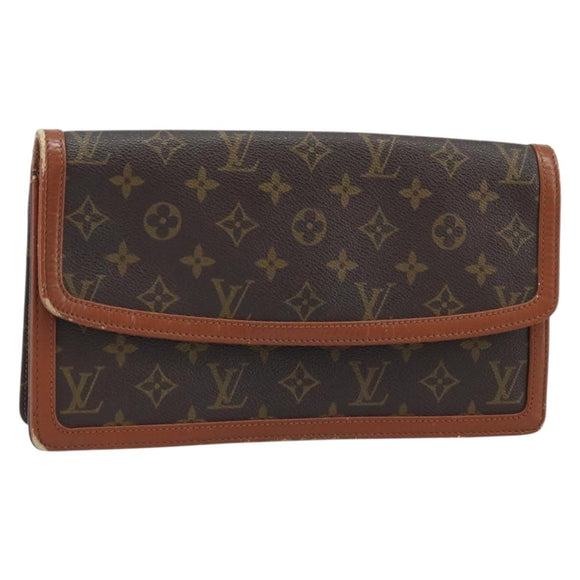 LOUIS VUITTON Monogram Pochette Dam GM Clutch Bag M51810 LV Auth 174449