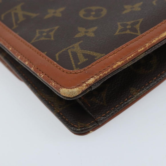 LOUIS VUITTON Monogram Pochette Dam GM Clutch Bag M51810 LV Auth 174449