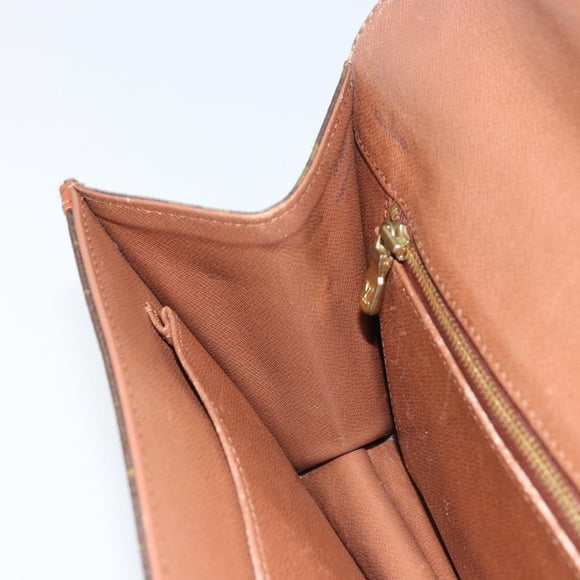 LOUIS VUITTON Monogram Pochette Dam GM Clutch Bag M51810 LV Auth 174449