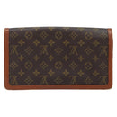 LOUIS VUITTON Monogram Pochette Dam GM Clutch Bag M51810 LV Auth 174449-2