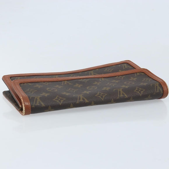 LOUIS VUITTON Monogram Pochette Dam GM Clutch Bag M51810 LV Auth 174449