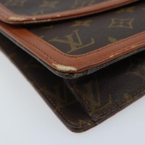 LOUIS VUITTON Monogram Pochette Dam GM Clutch Bag M51810 LV Auth 174449