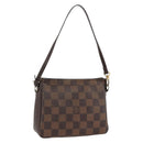 LOUIS VUITTON Damier Ebene Trousse makeup Pouch N51982 LV Auth 174457-1