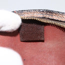 LOUIS VUITTON Damier Ebene Trousse makeup Pouch N51982 LV Auth 174457-18